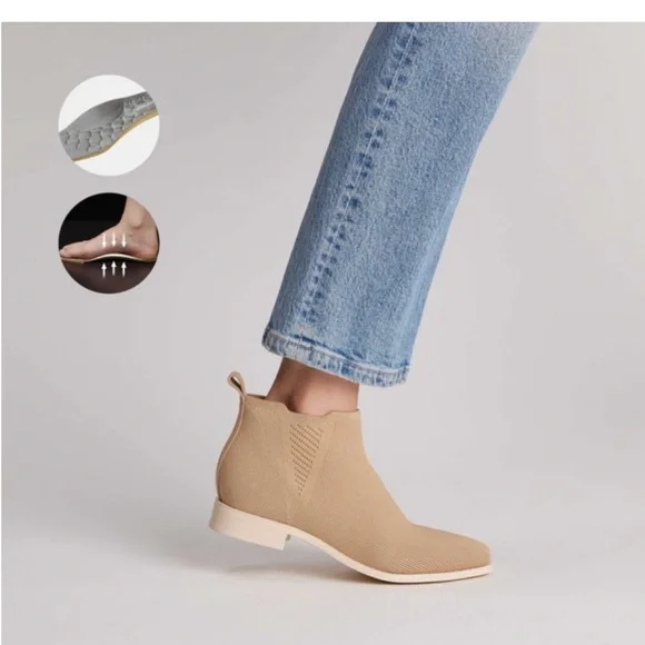 Tan Vivaia Ankle Boots 8-8.5 - Picture 3 of 10